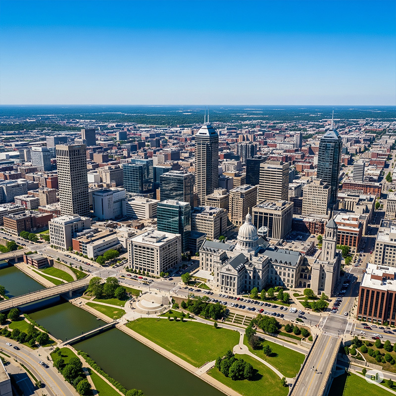 city Indianapolis, Indiana
